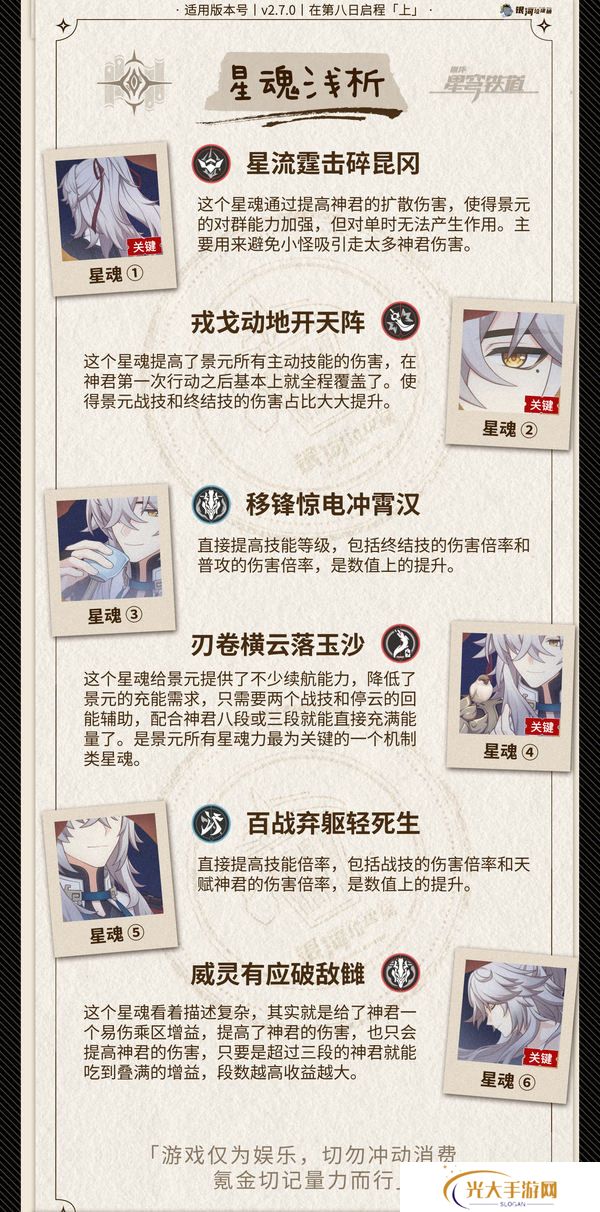 崩坏星穹铁道景元如何选装备 2.6景元阵容搭配攻略[多图]图片3