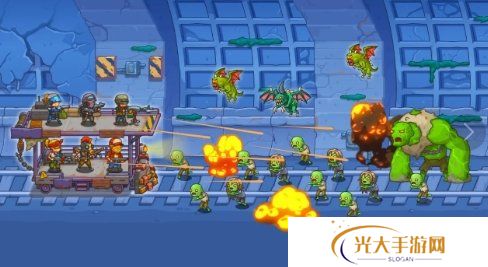 塔楼火车僵尸防御2D