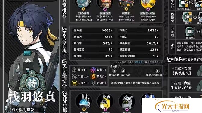 绝区零浅羽悠真攻略 浅羽悠真怎么培养[多图]图片1