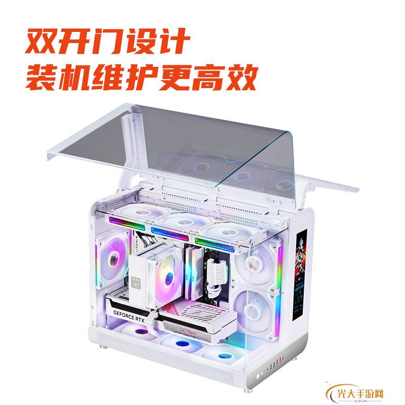 动力火车推出“幻翼超跑机箱”：三面全景侧透、鸥翼双开门设计，699 元