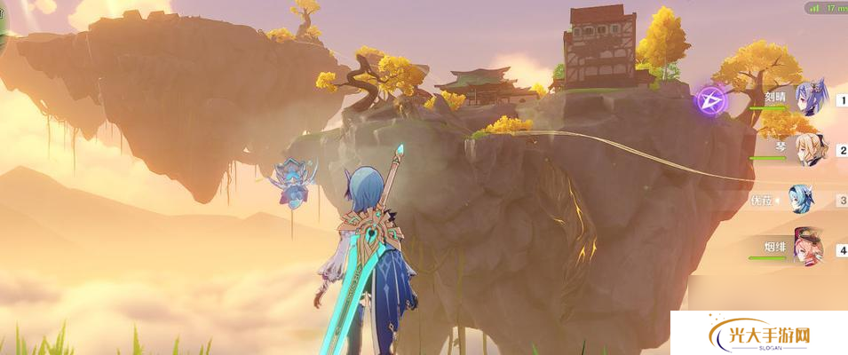 原神返回浮空岛的步骤是什么？